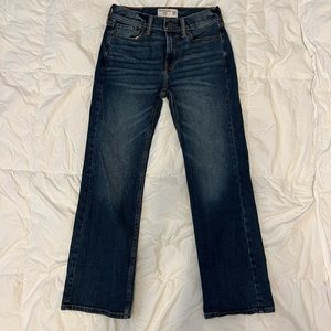 Boys Abercrombie boot cut jeans